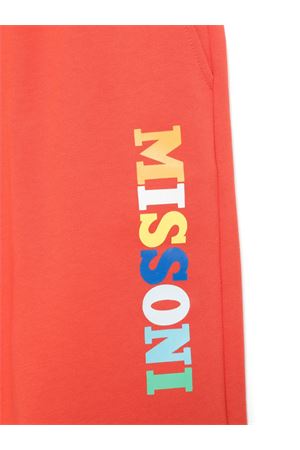 Shorts da tuta con stampa logo MISSONI KIDS | MW6P59Z0081463